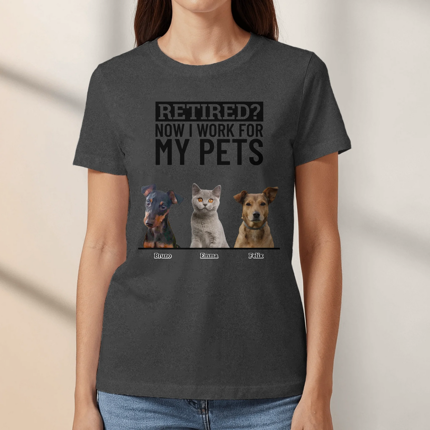 Retired - Personalized T-shirt