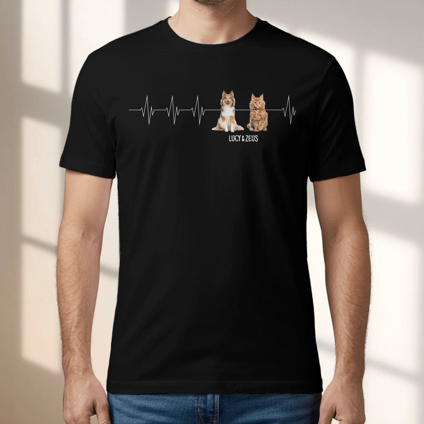 Heartbeat - Personalized T-shirt