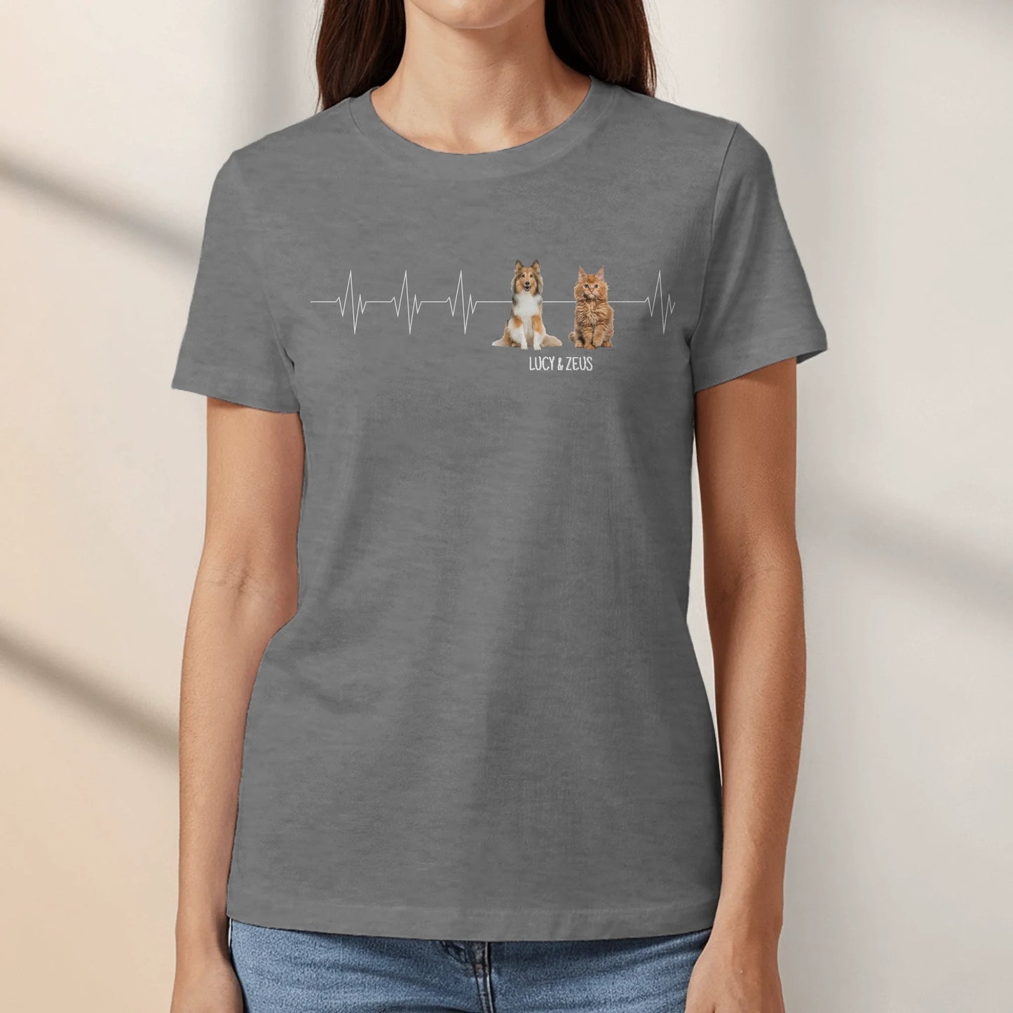 Heartbeat - Personalized T-shirt
