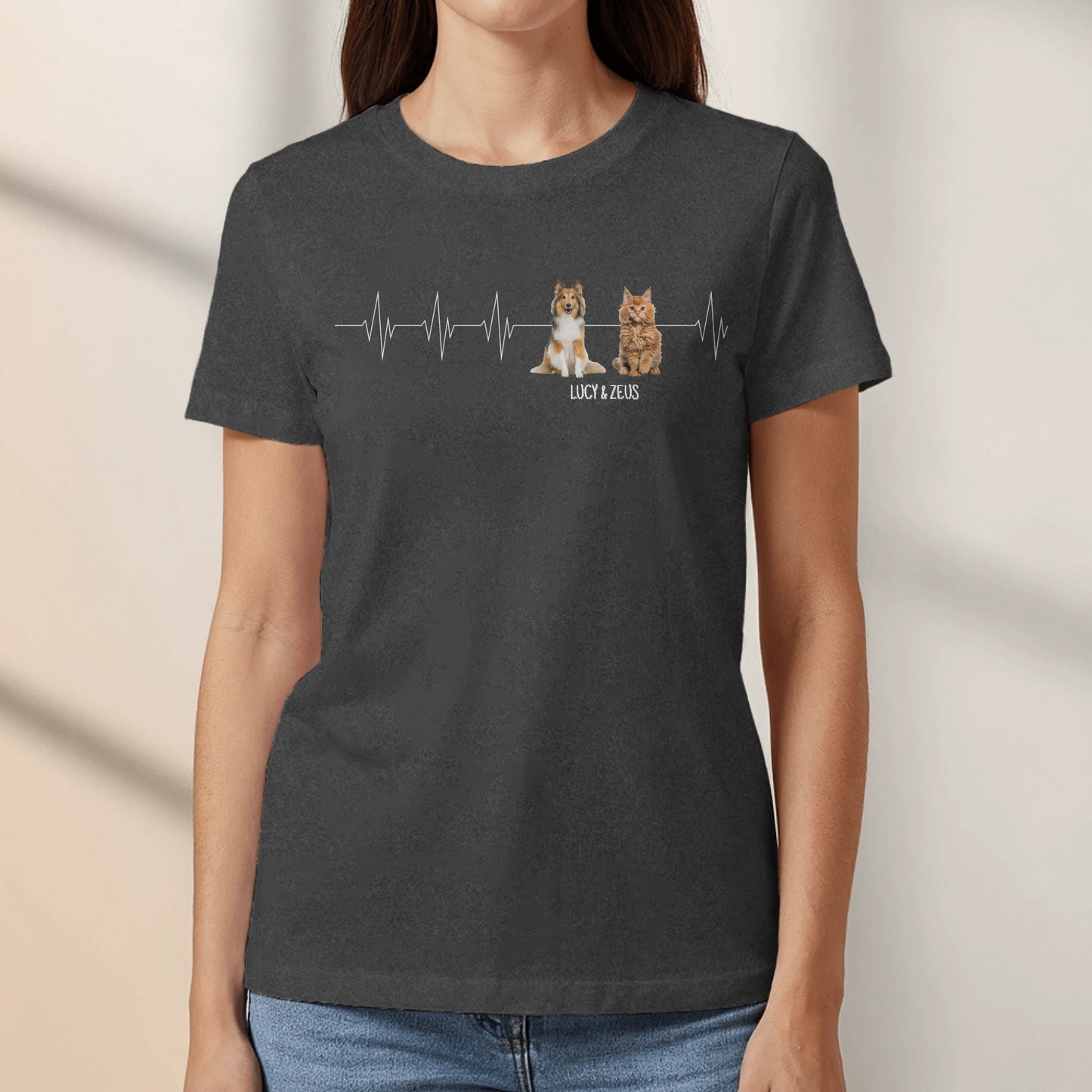 Heartbeat - Personalized T-shirt