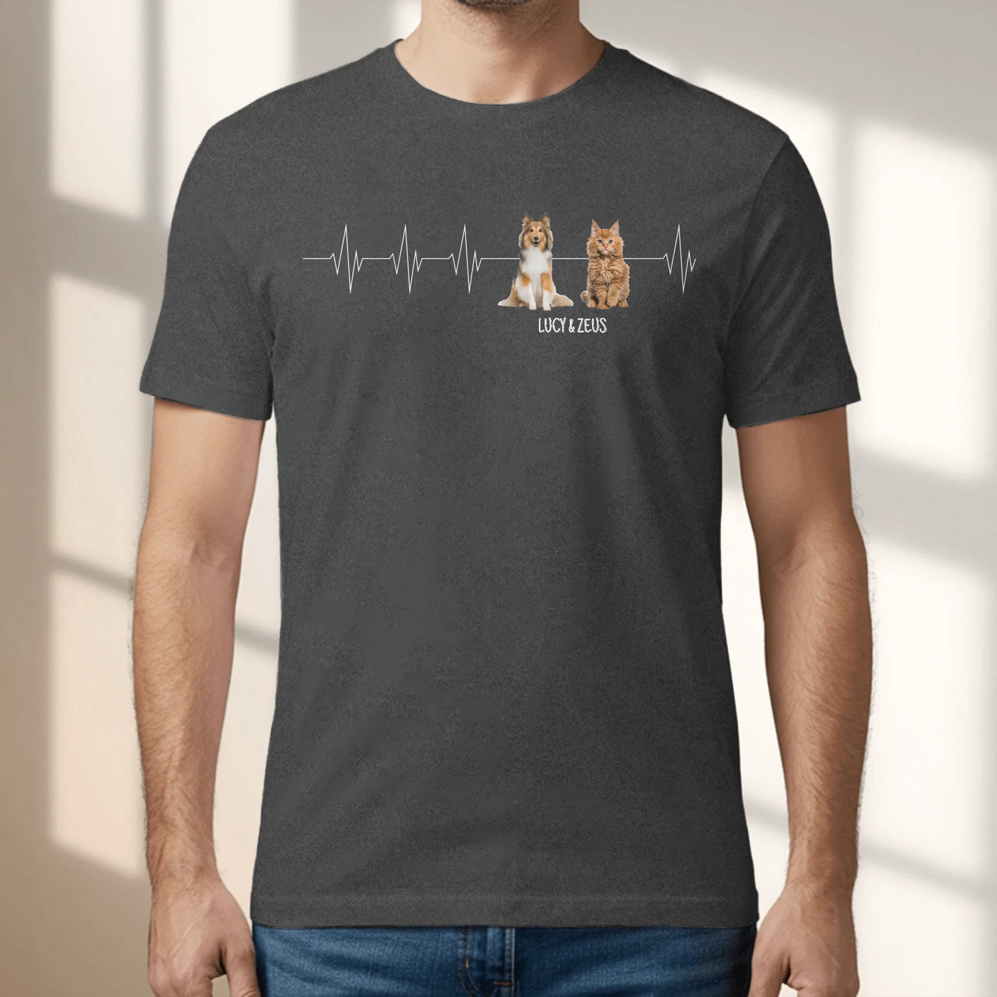 Heartbeat - Personalized T-shirt