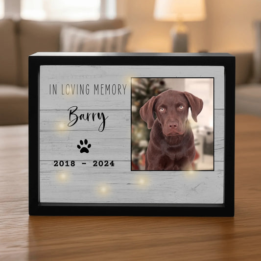 LED Shadow Box SHOP black