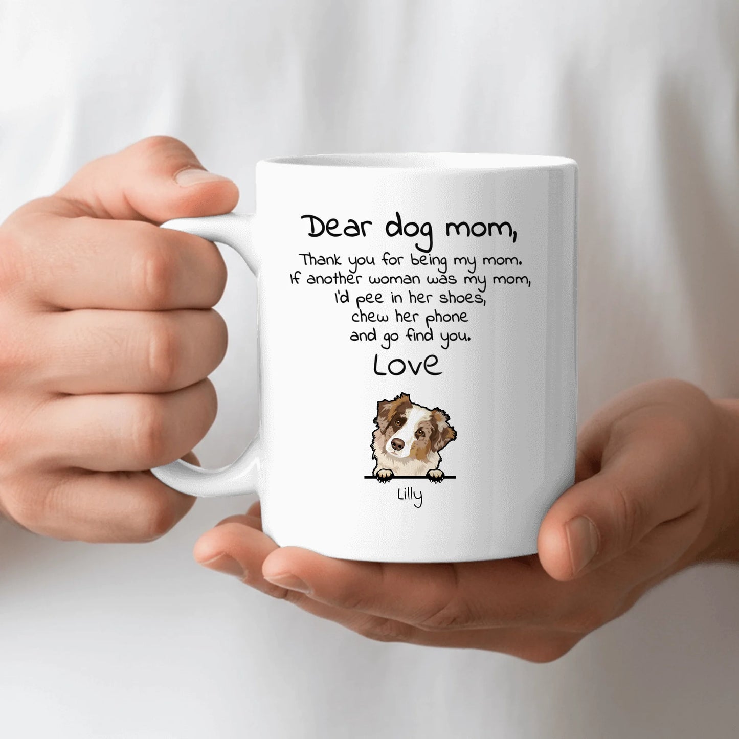 Dear pet parent - Personalized Mug