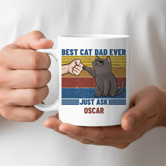 Best cat parent ever - Personalized Mug