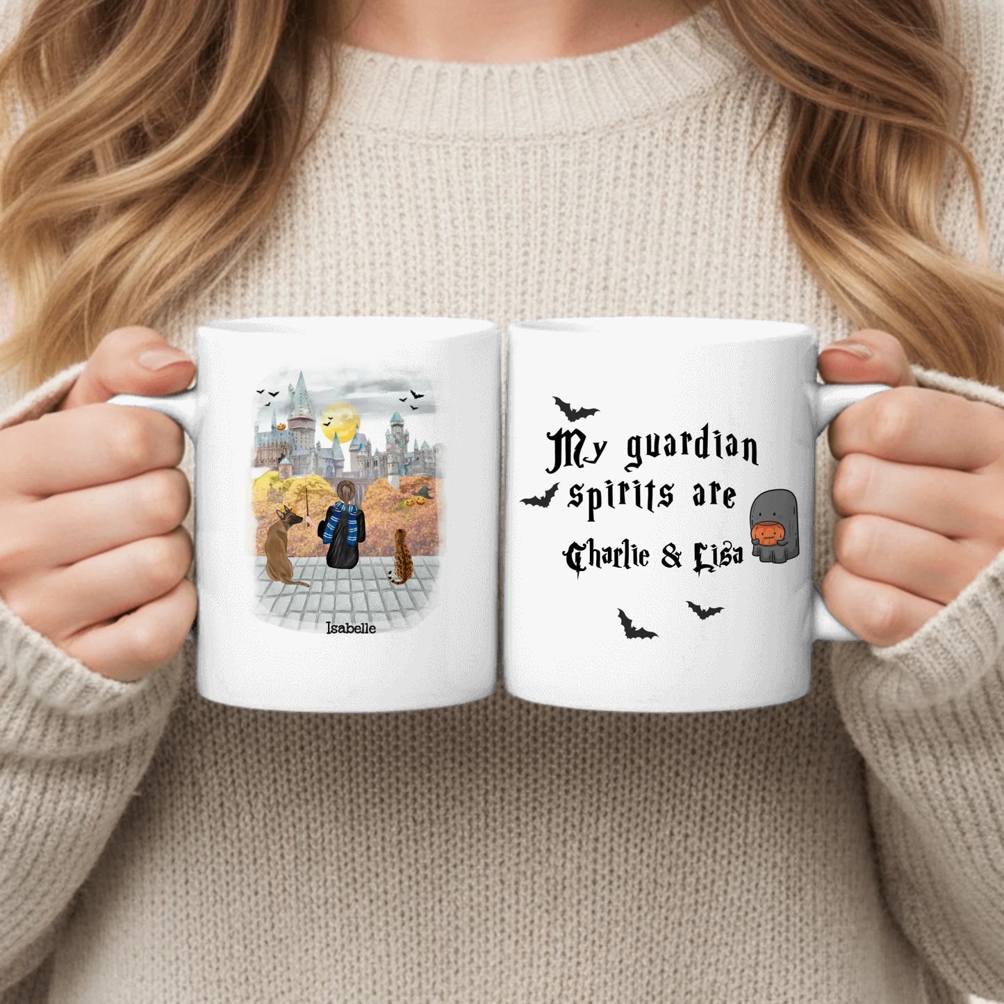 My guardian spirit is - Personalized Mug