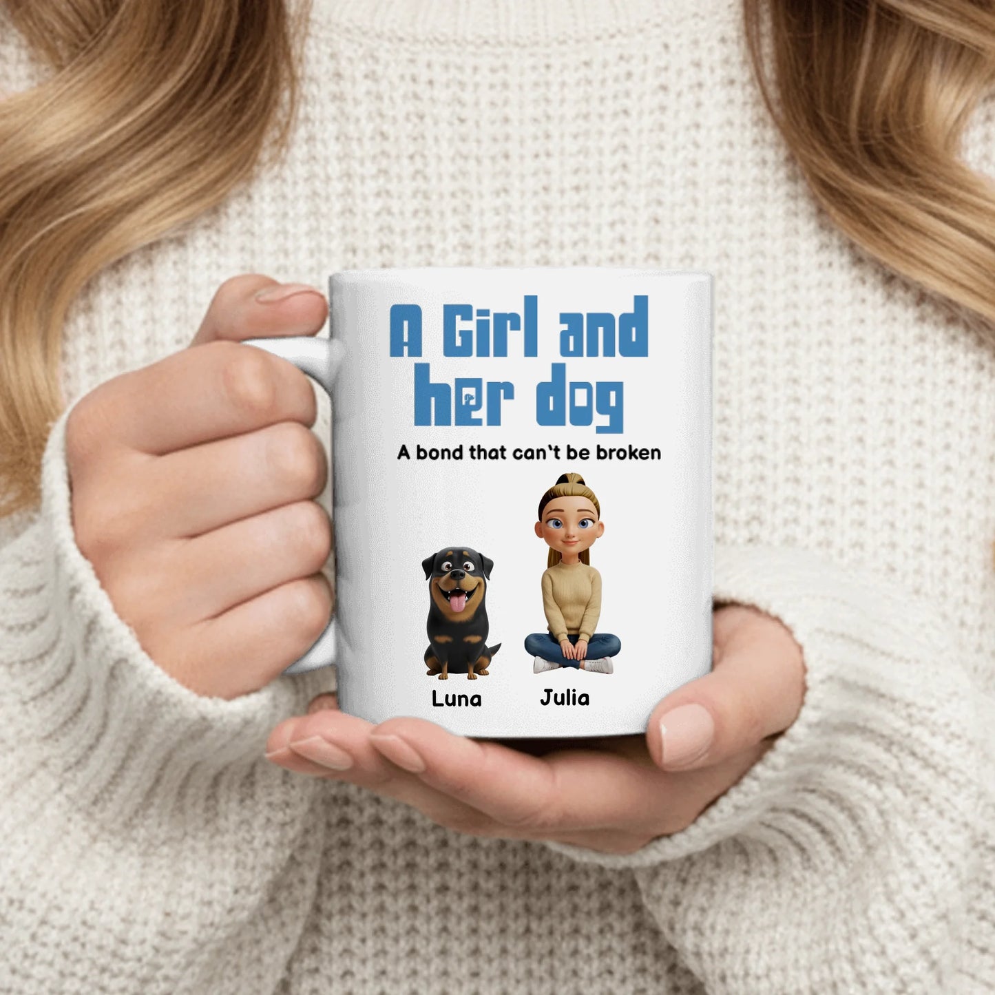 An unbreakable bond - Personalized Mug