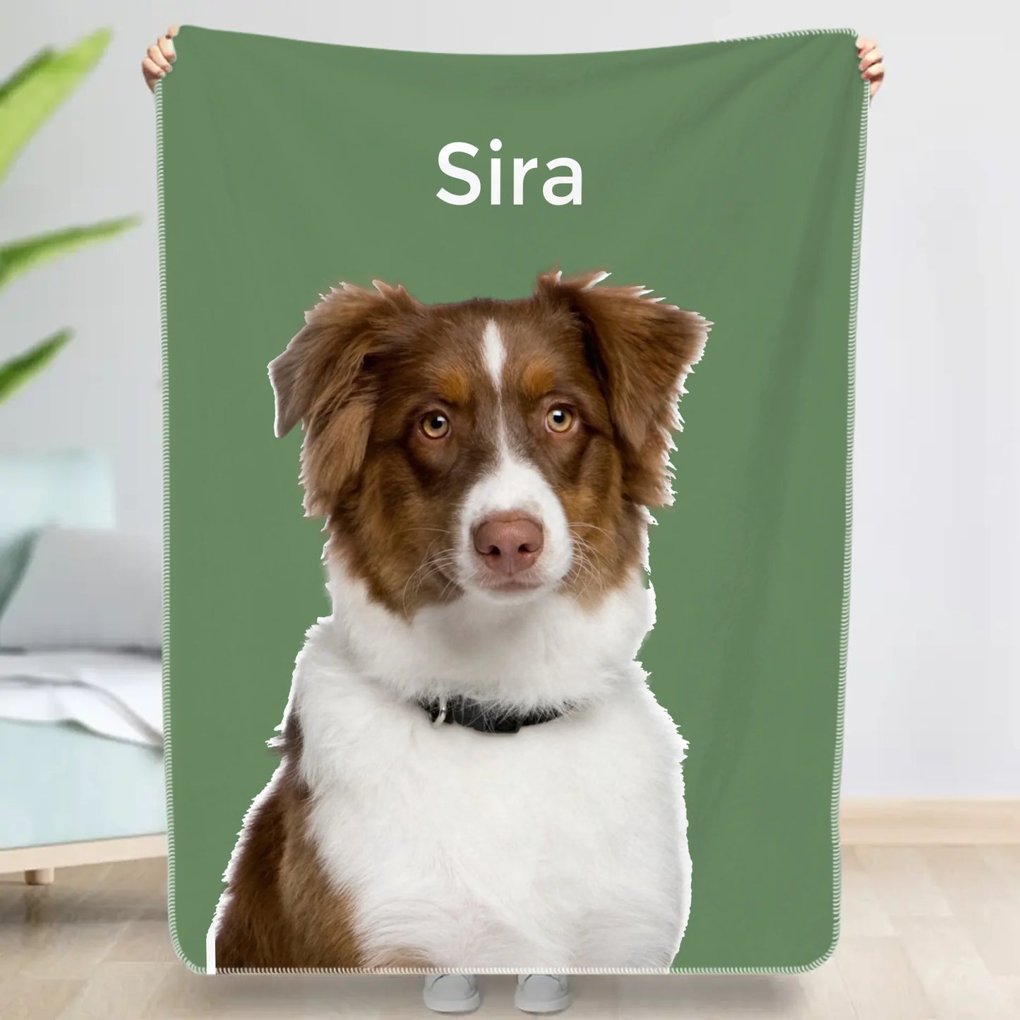 Pet portrait - Personalized Blanket