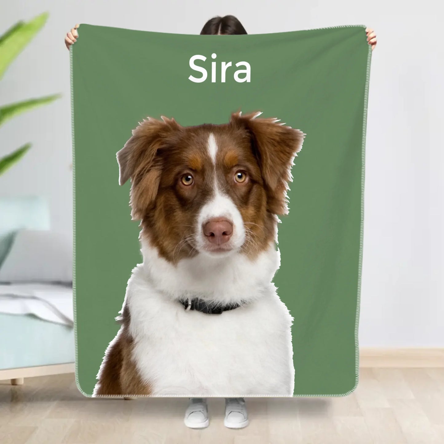 Pet portrait - Personalized Blanket
