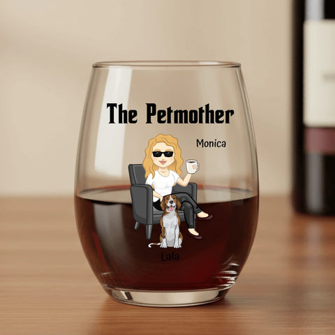 The Petmother - Personalized Wine Glass - Featured Image
