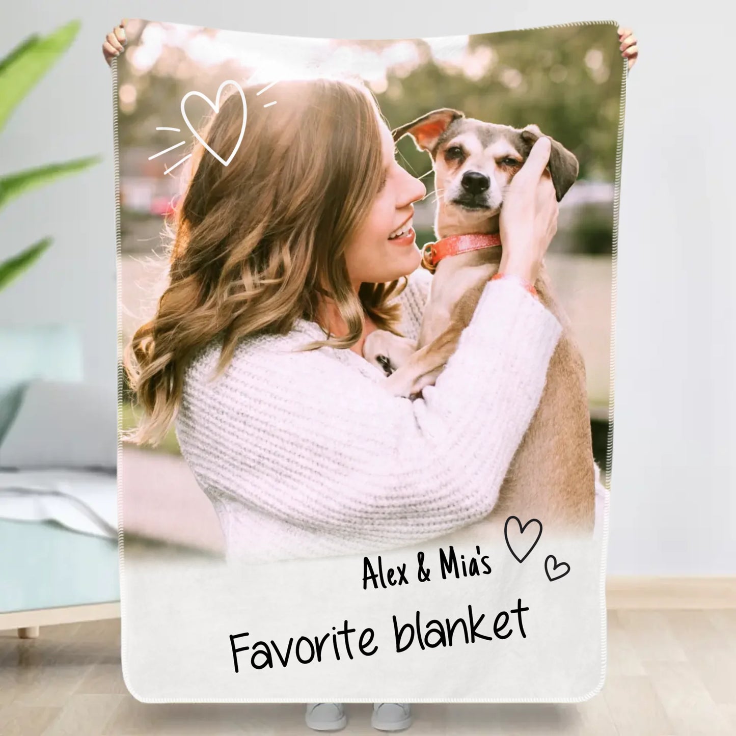 Favorite blankie - Personalized Blanket