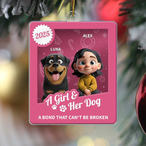 Unbreakable Bond Toy Box - Personalized Acrylic Ornament - Featured Image