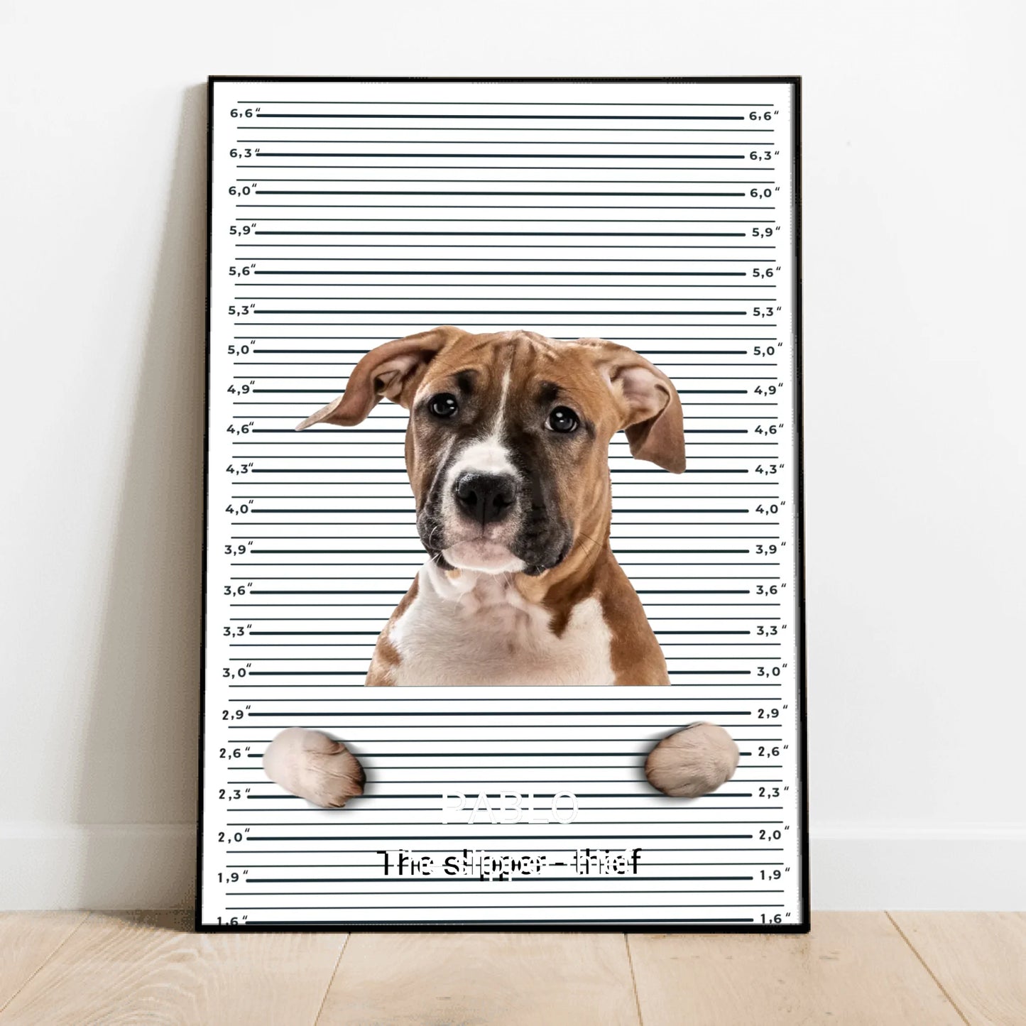 Mugshot - Personalized Poster