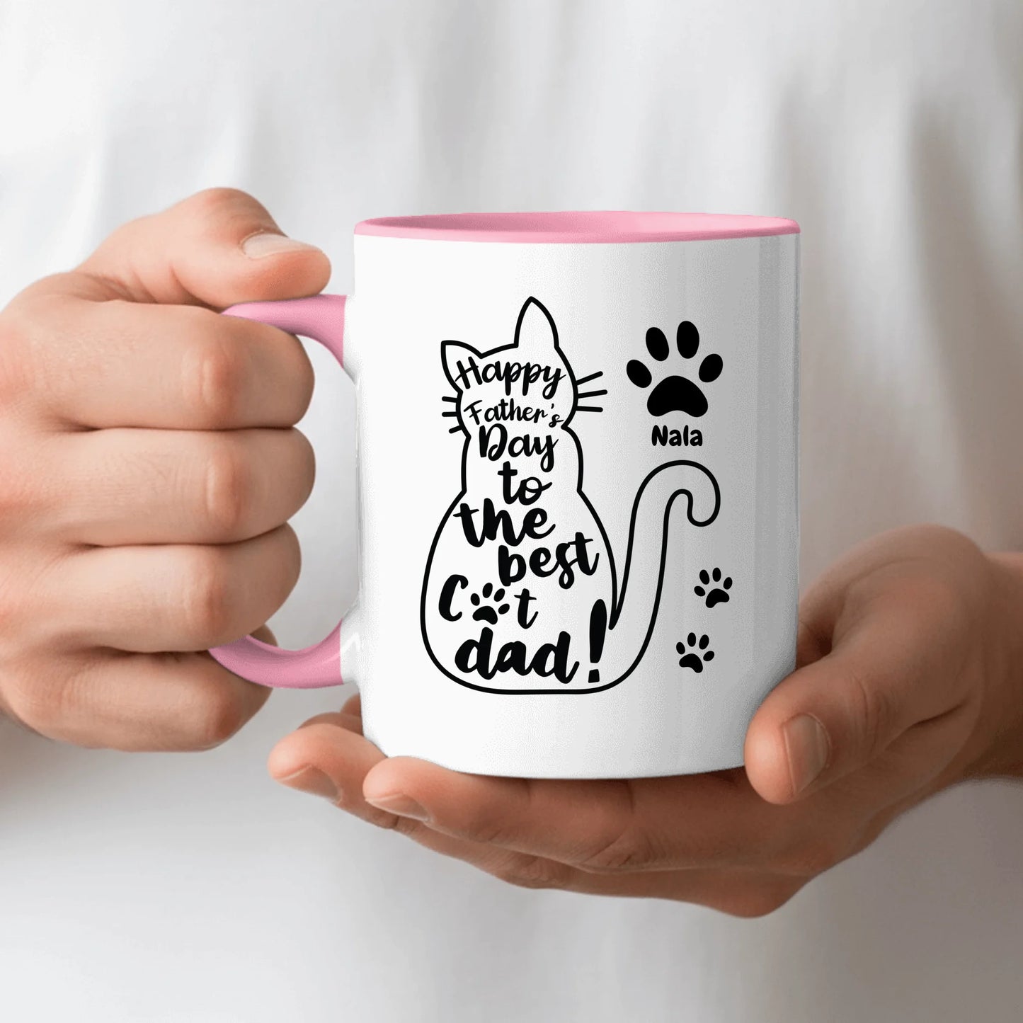 Best cat dad - Personalized Mug