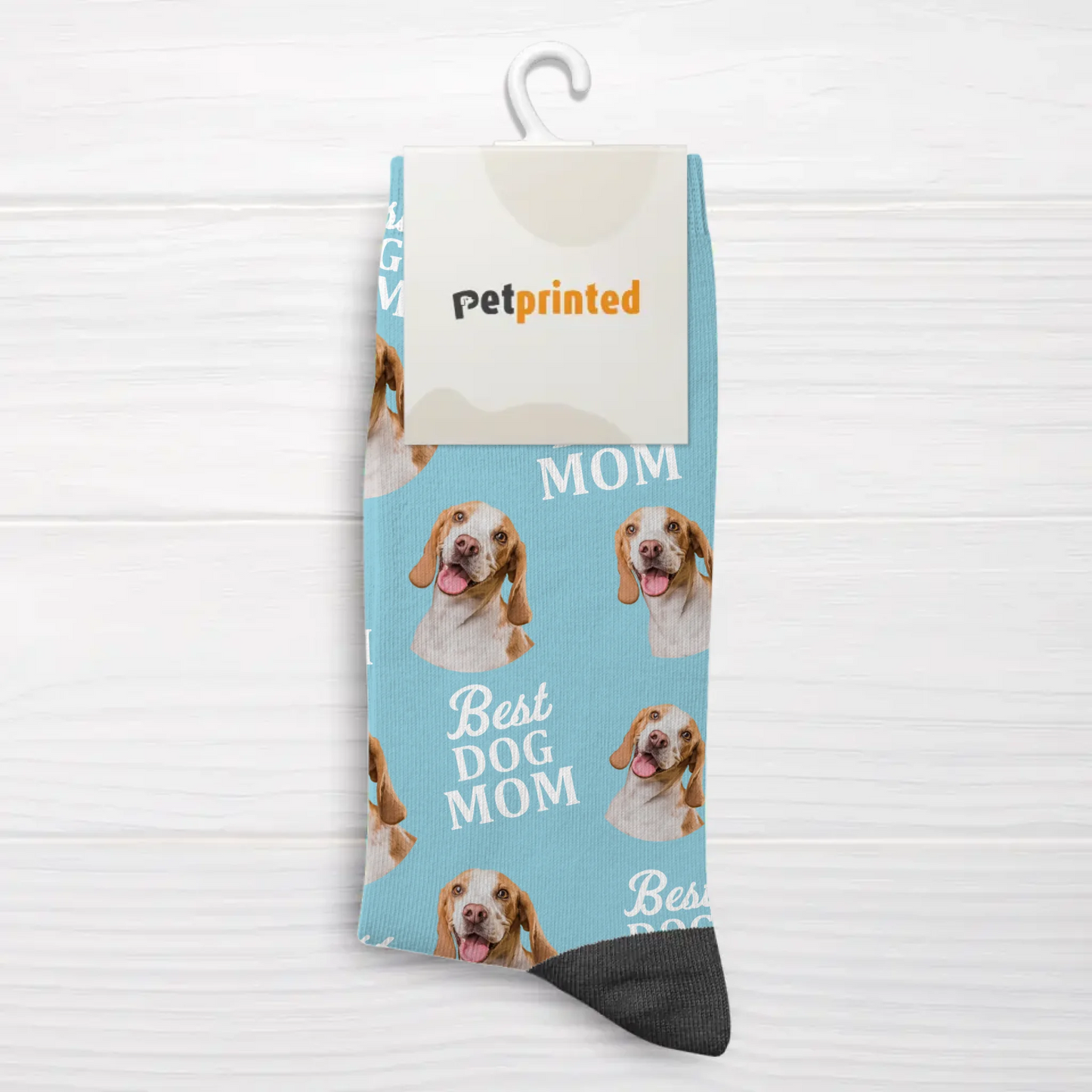 Best Dog Mom - Personalized Socks