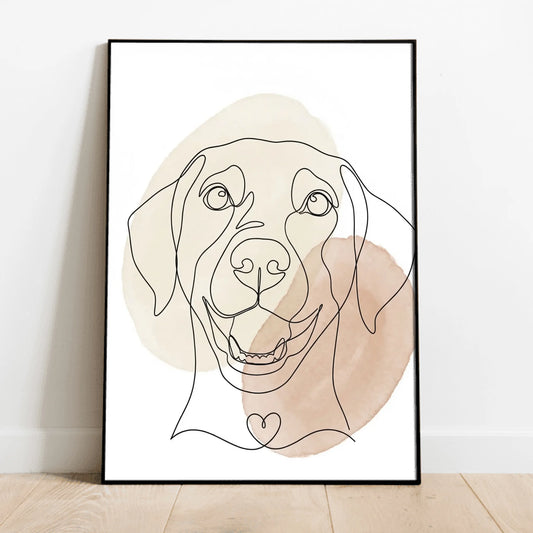 Lineart - Personalized Poster