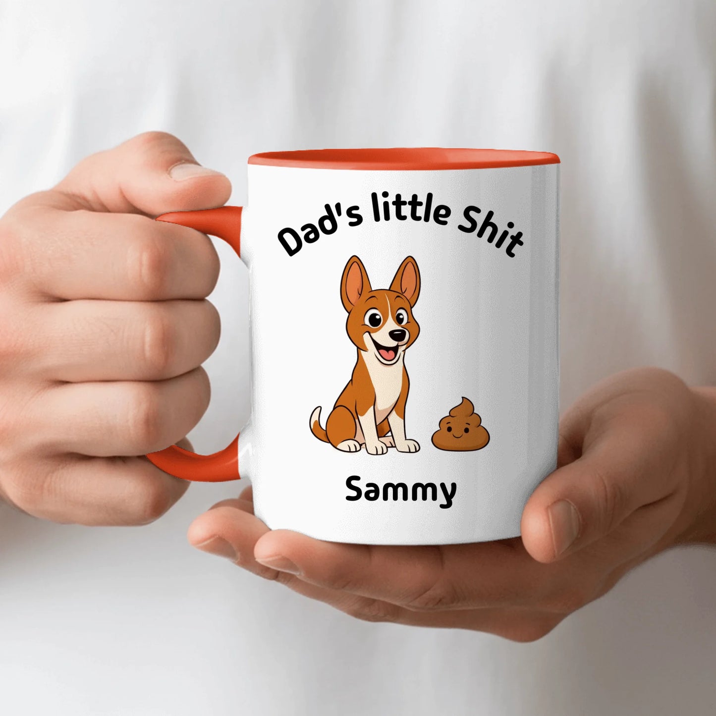 Personalized Mug - Dad's little Shit