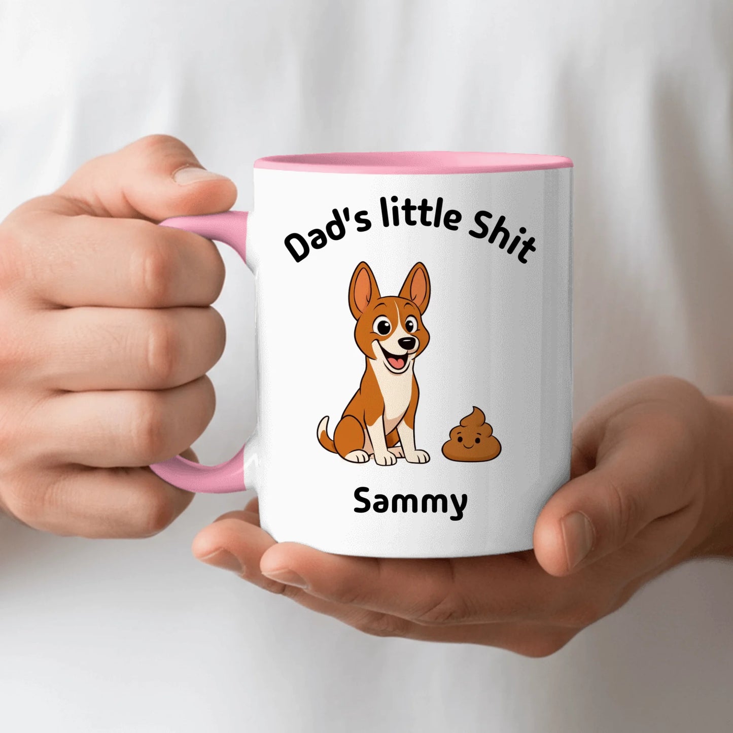 Personalized Mug - Dad's little Shit