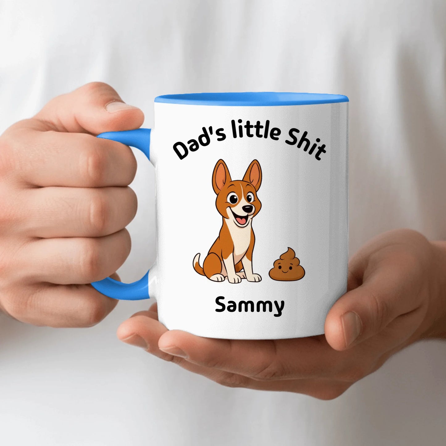 Personalized Mug - Dad's little Shit