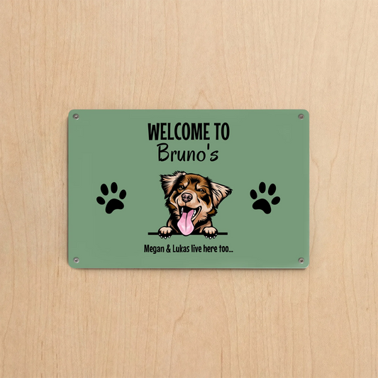 Dooor sign US SHOP horizontal