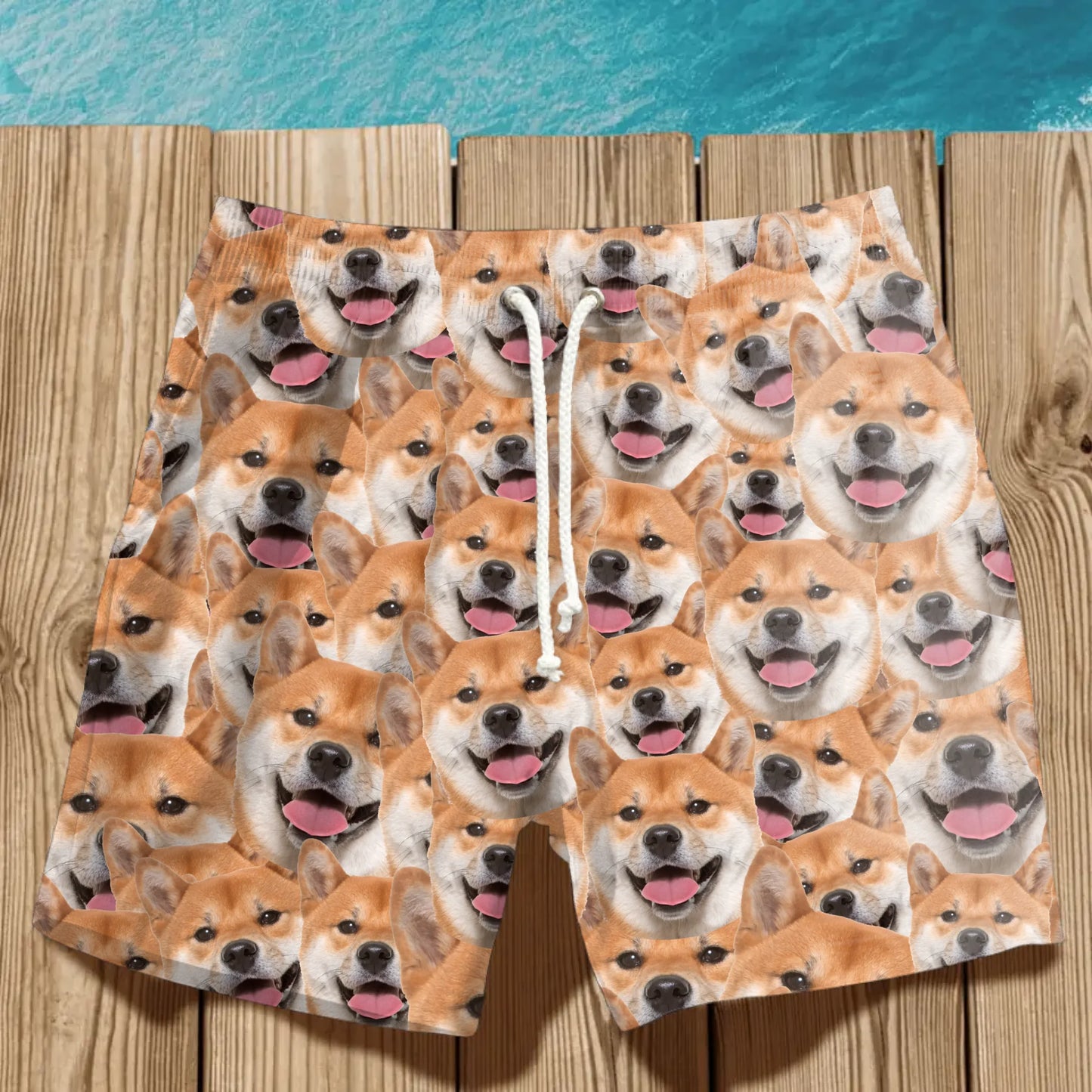 Wild Photo - Personalized Swim Shorts