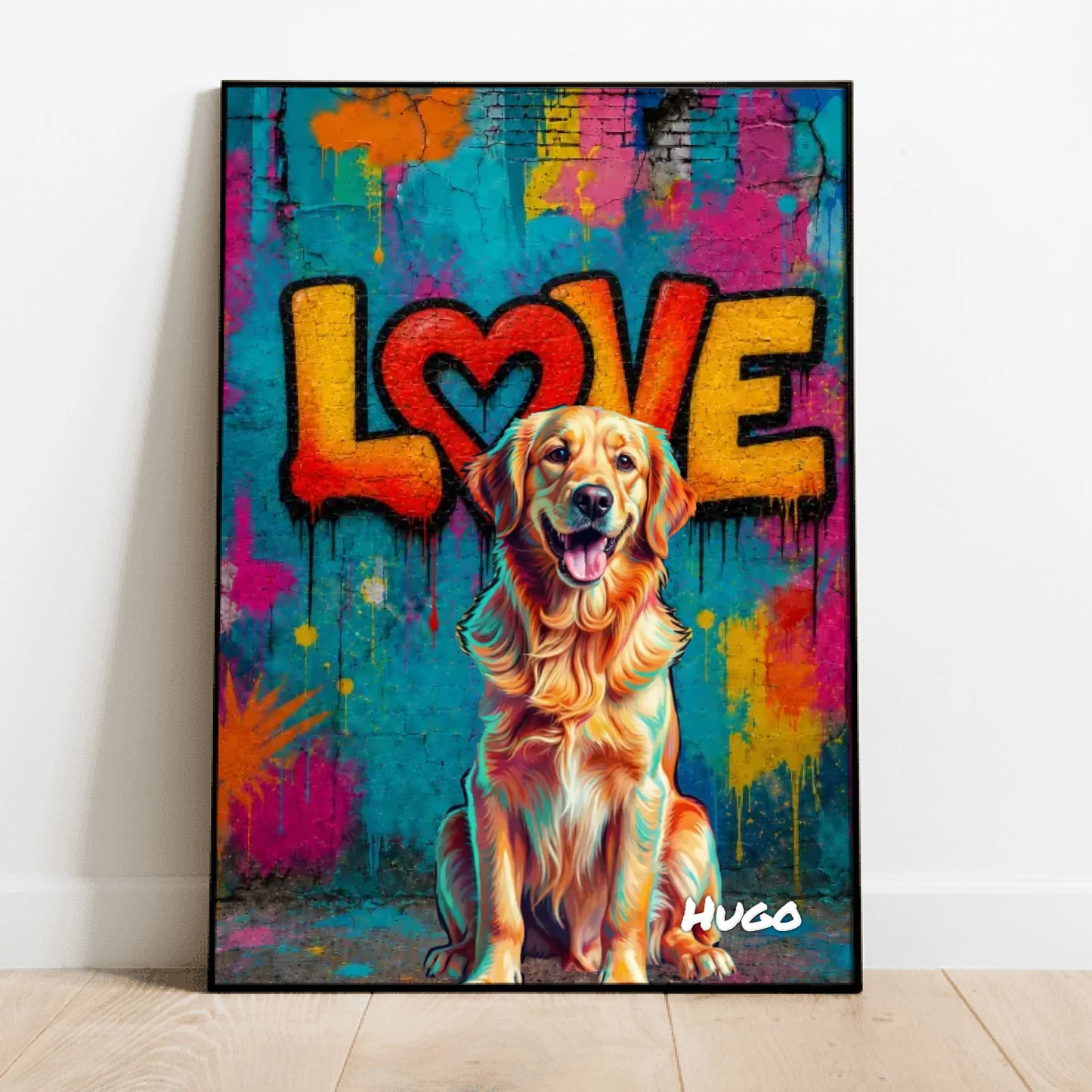 Streetart Love - Personalized Poster