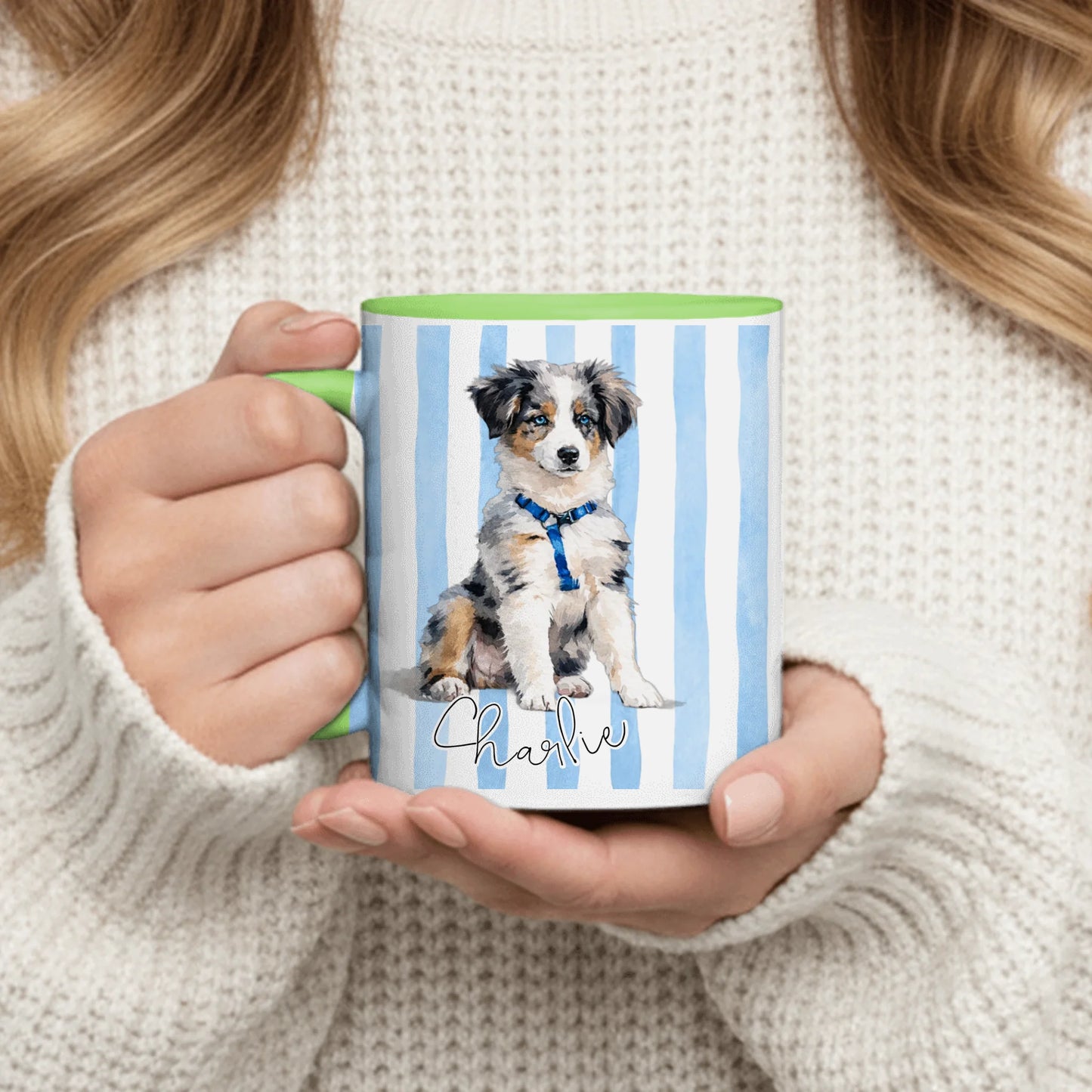 Watercolor Pet Portrait - Personalized Mug