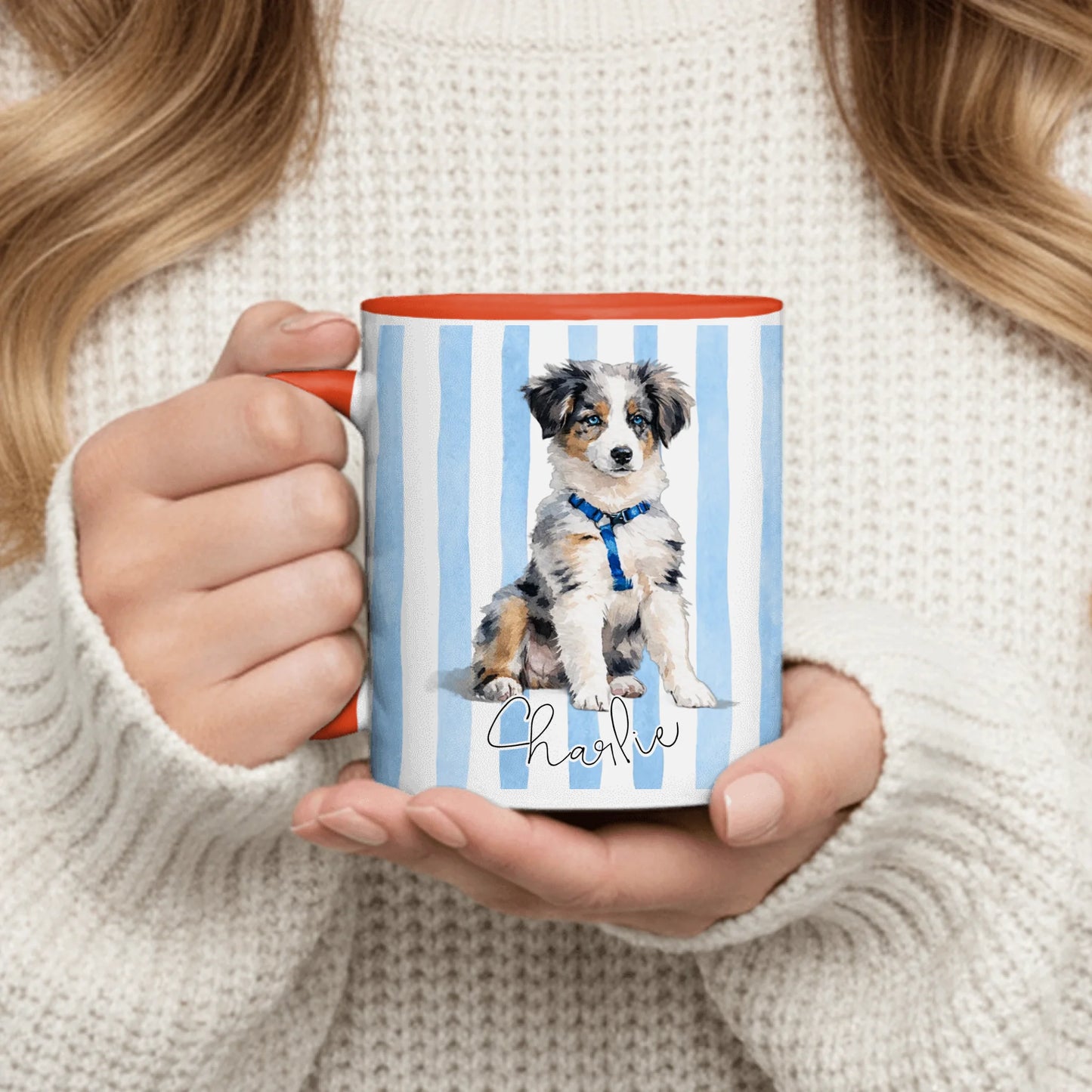 Watercolor Pet Portrait - Personalized Mug