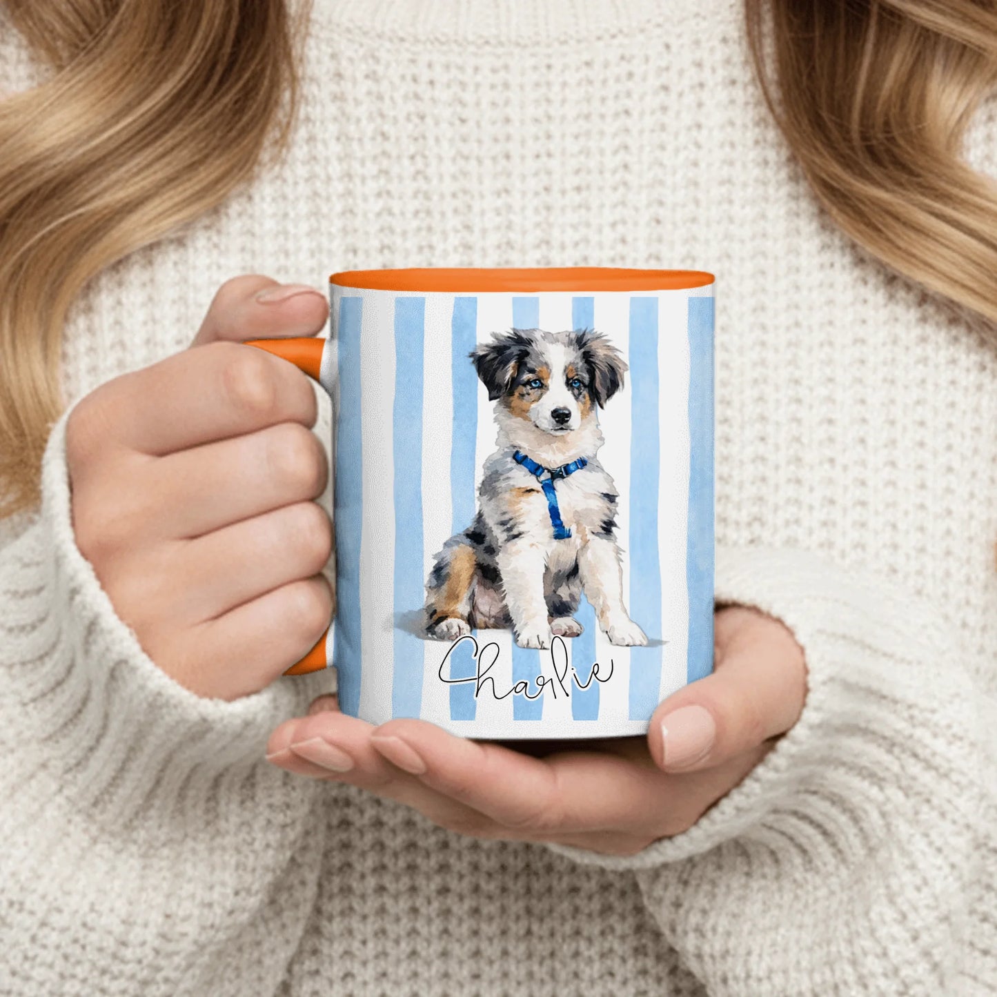 Watercolor Pet Portrait - Personalized Mug