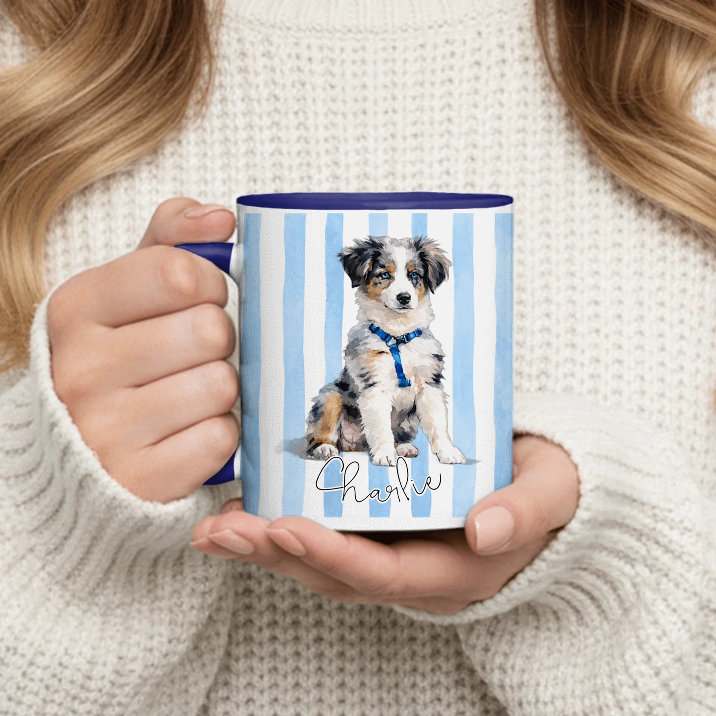 Watercolor Pet Portrait - Personalized Mug
