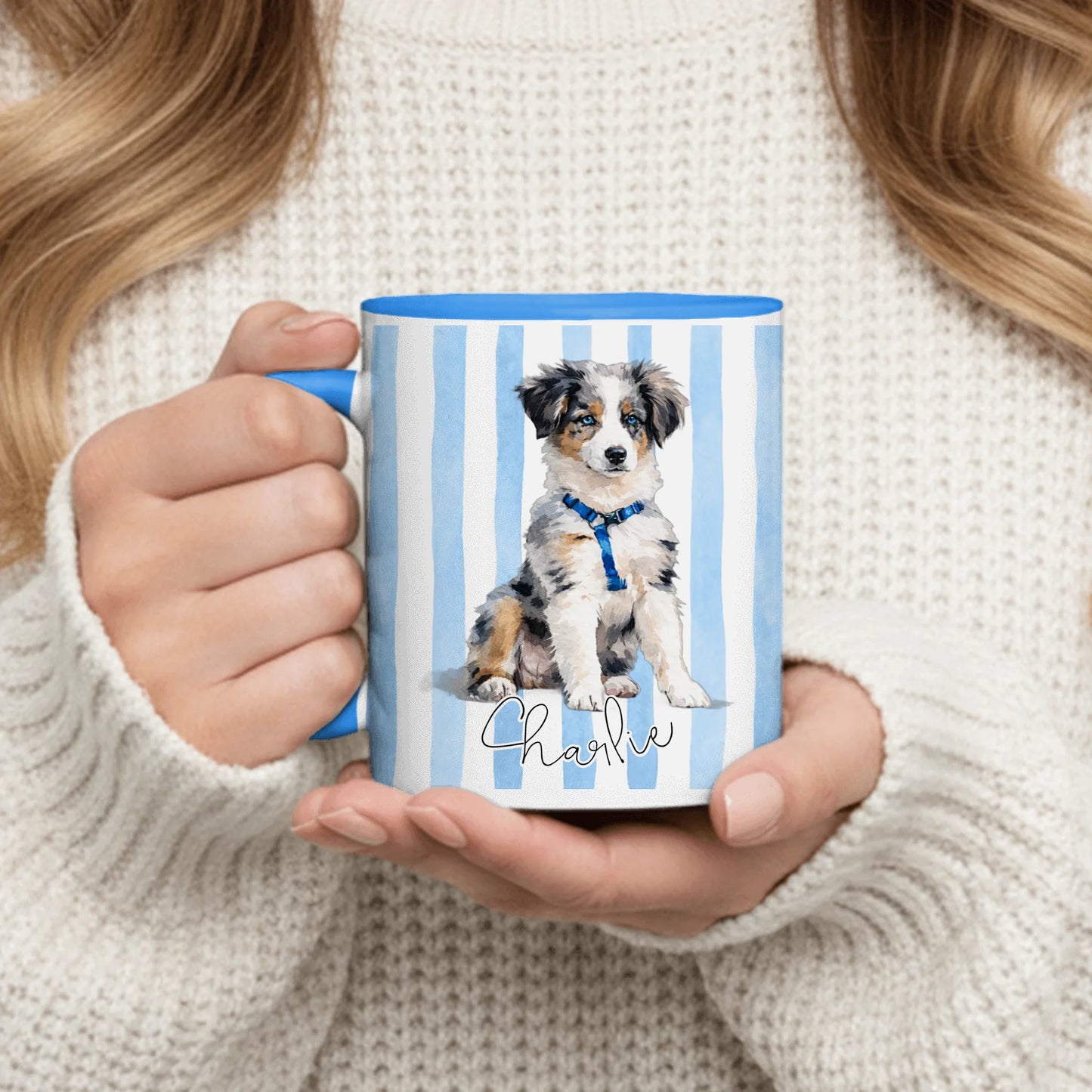 Watercolor Pet Portrait - Personalized Mug