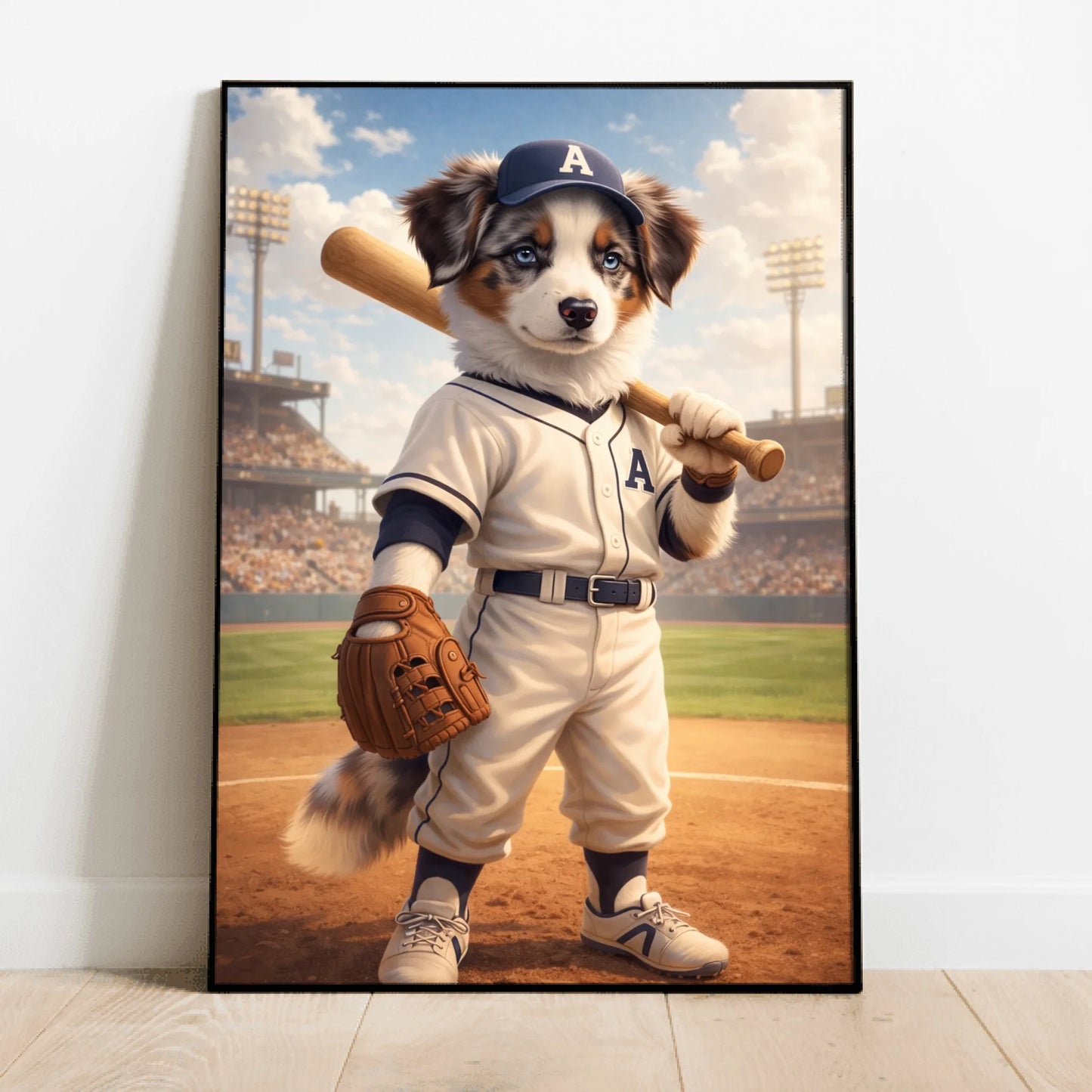 Baseball Pet - Personalized Poster
