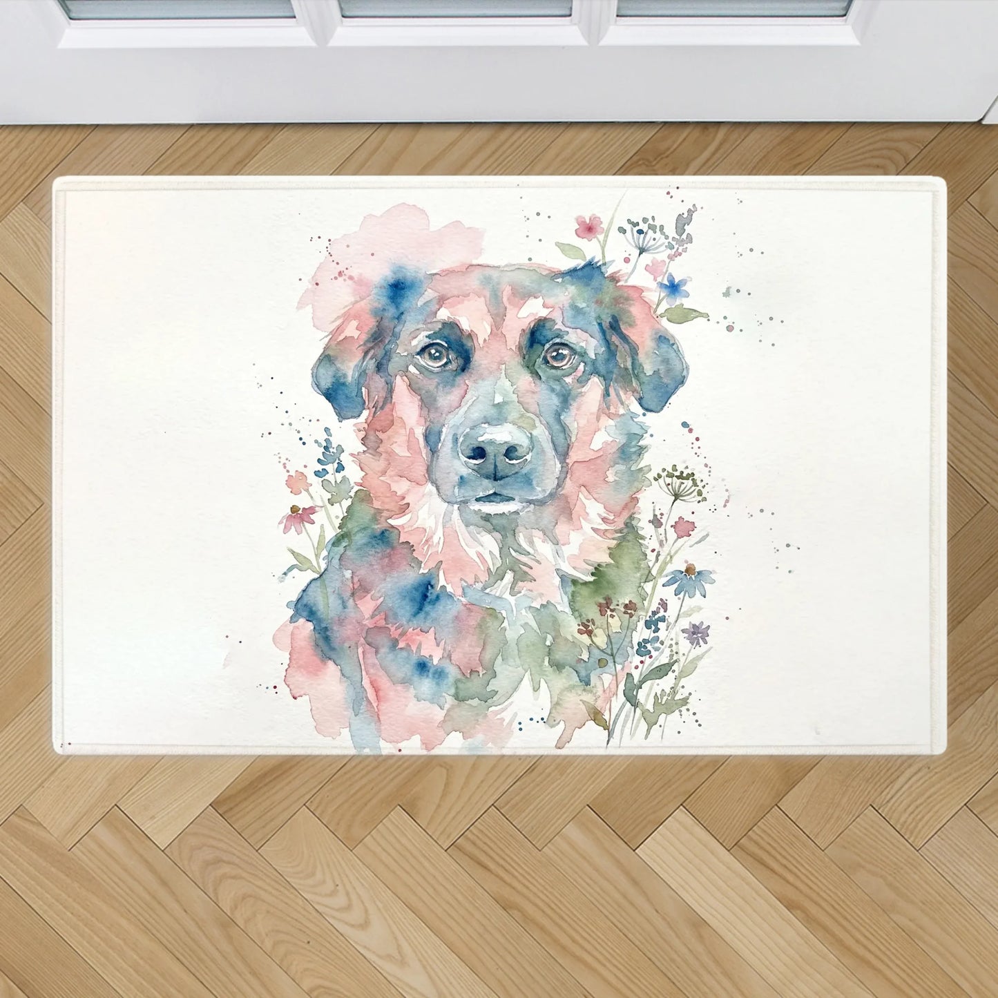 Watercolor - Personalized Doormat