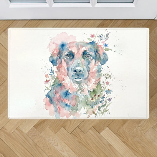 Watercolor - Personalized Doormat