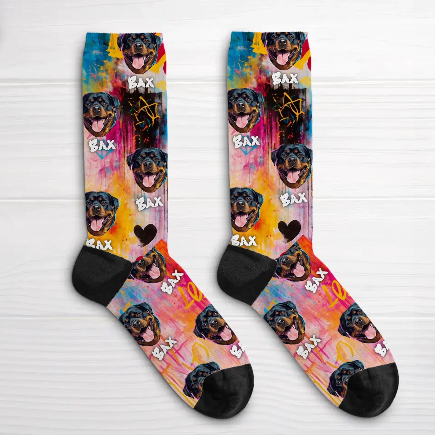Graffiti - Personalized Socks