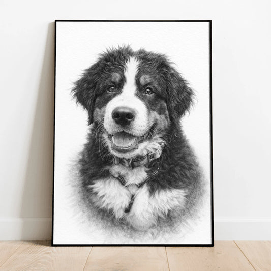 Pencil Sketch - Personalized Poster