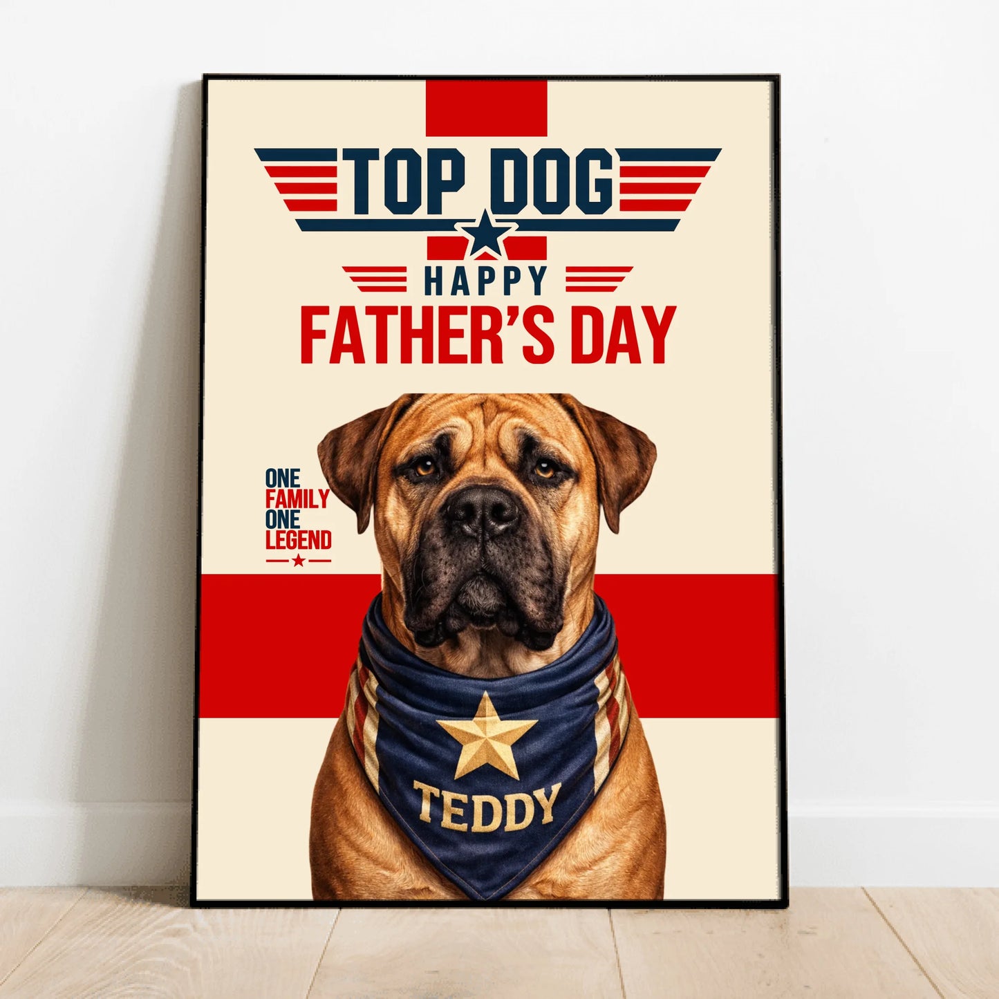 Top Dog - Personalized Poster