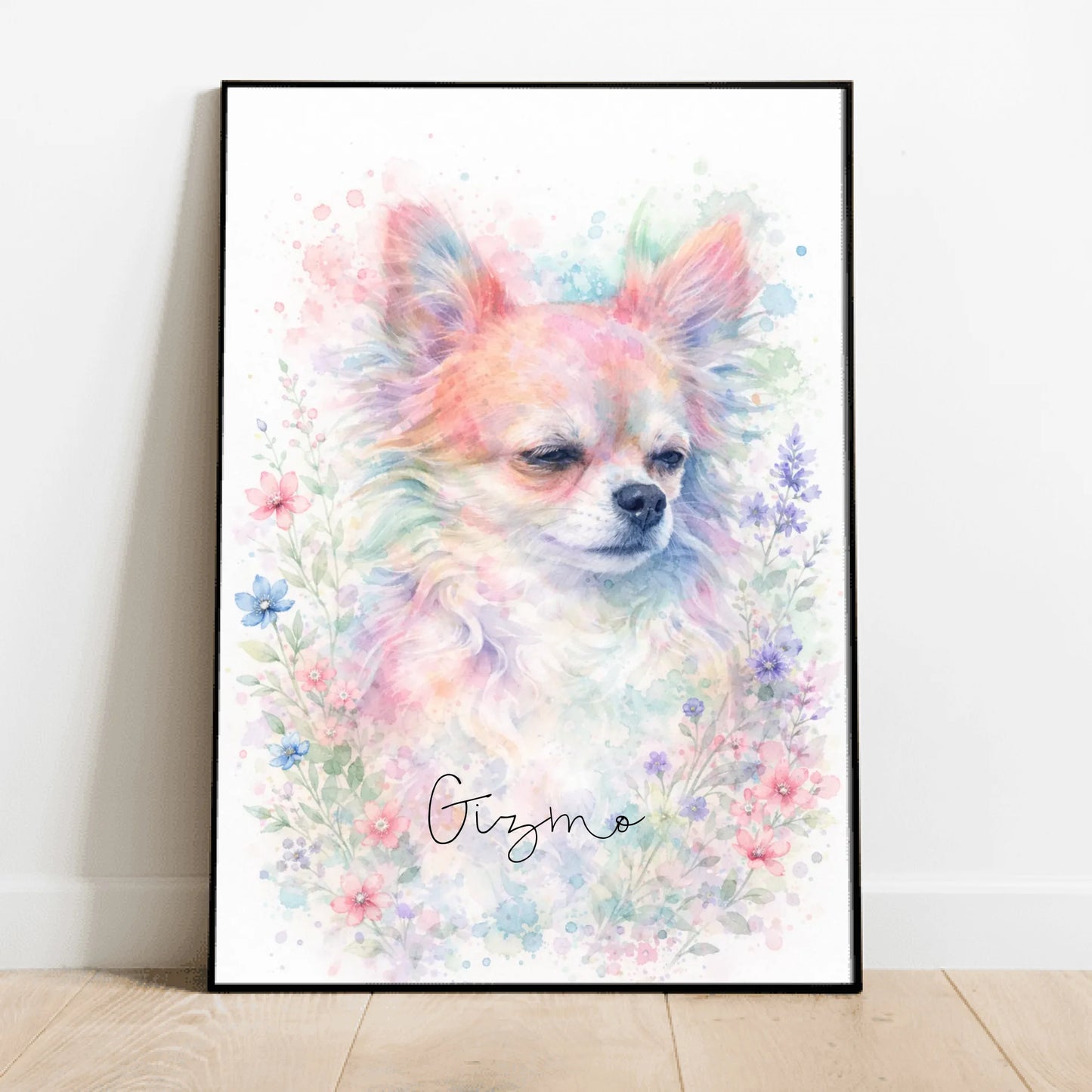 Watercolor fur - Personalized Poster