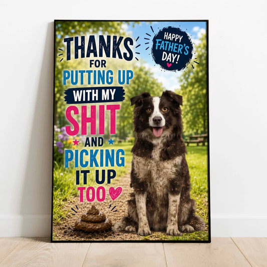 Father's Day Shit - Personalized Poster