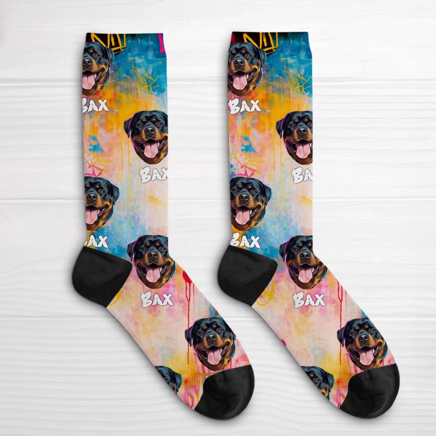 Graffiti - Personalized Socks