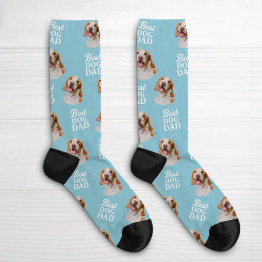 Best Dog Mom - Personalized Socks