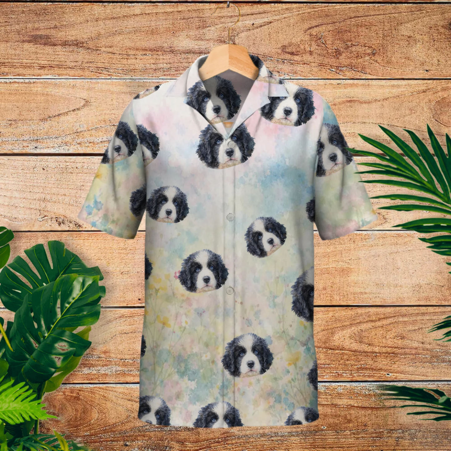 Watercolor  - Personalized Hawaiian Shirt
