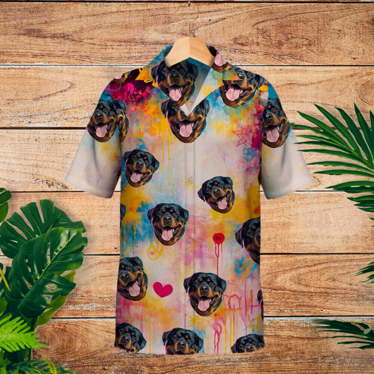 Graffiti - Personalized Hawaiian Shirt