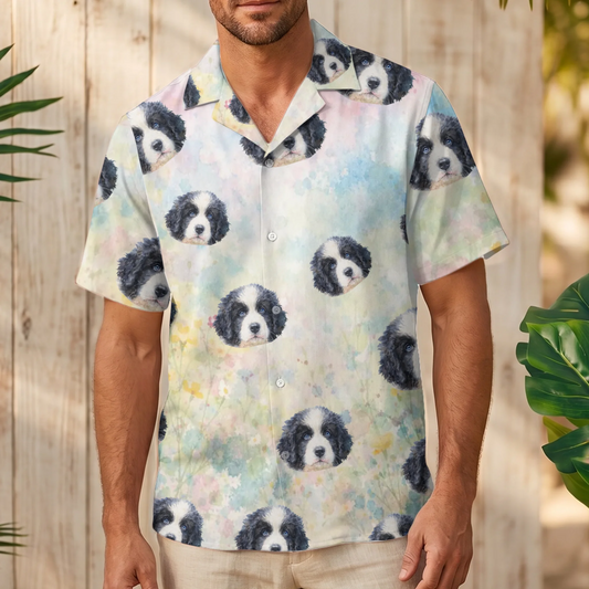 Watercolor  - Personalized Hawaiian Shirt