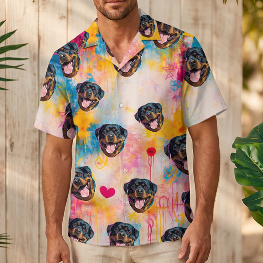 Graffiti - Personalized Hawaiian Shirt