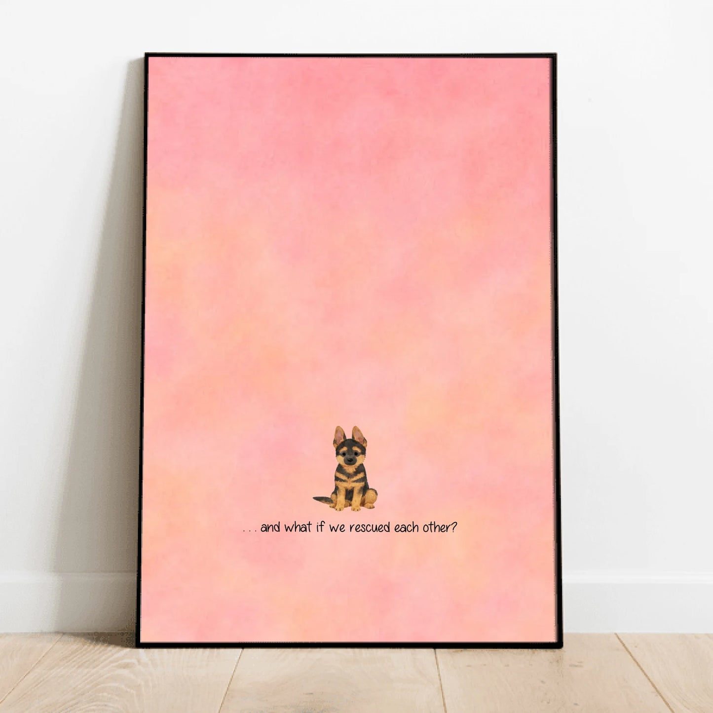 Pastel Cartoon - Personalized Poster