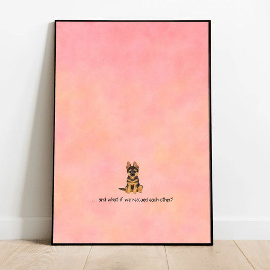 Pastel Cartoon - Personalized Poster