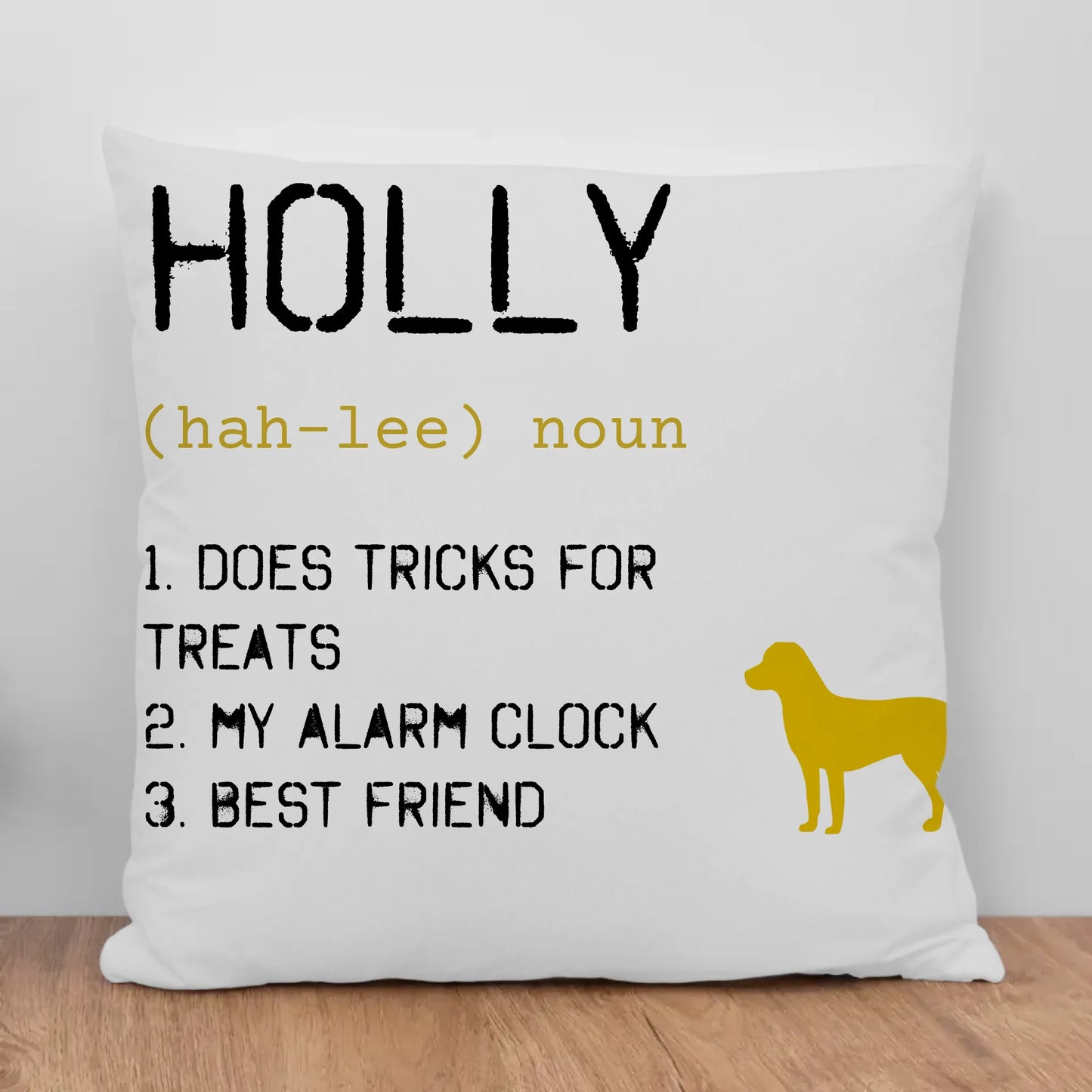 Definition of my dog - Personalized Pillow
