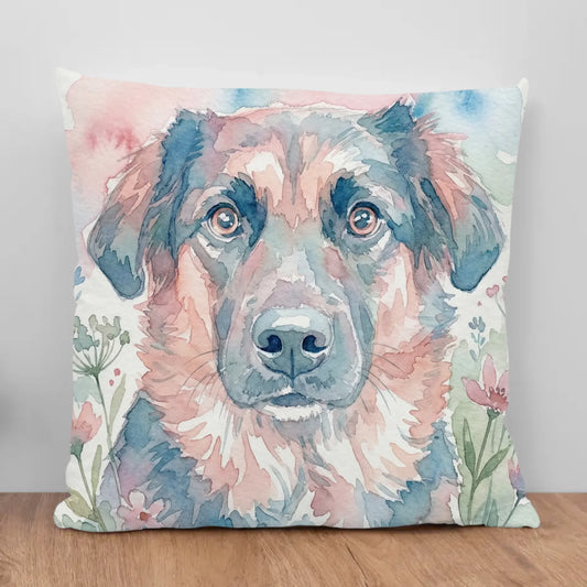 Watercolor - Personalized Pillow