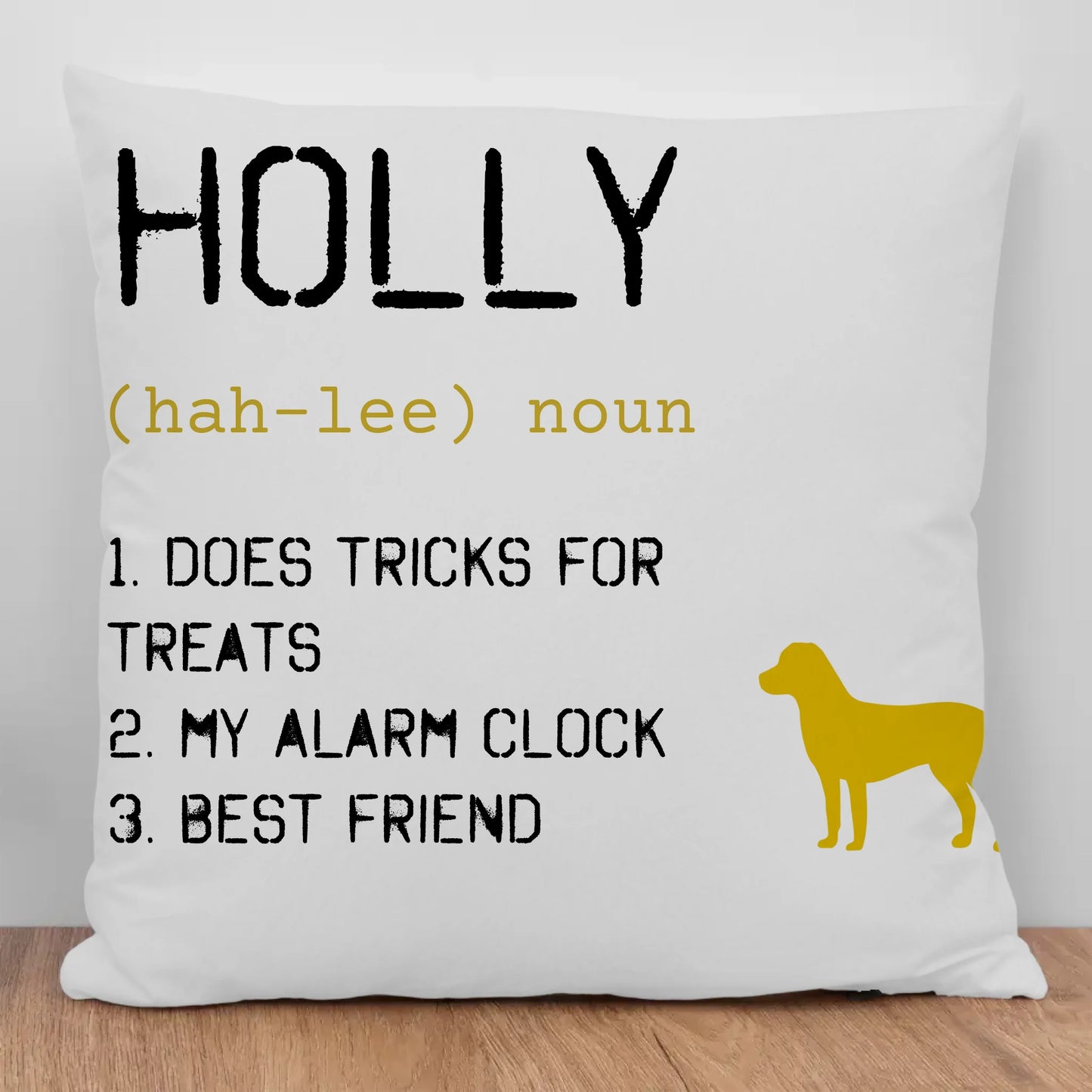 Definition of my dog - Personalized Pillow