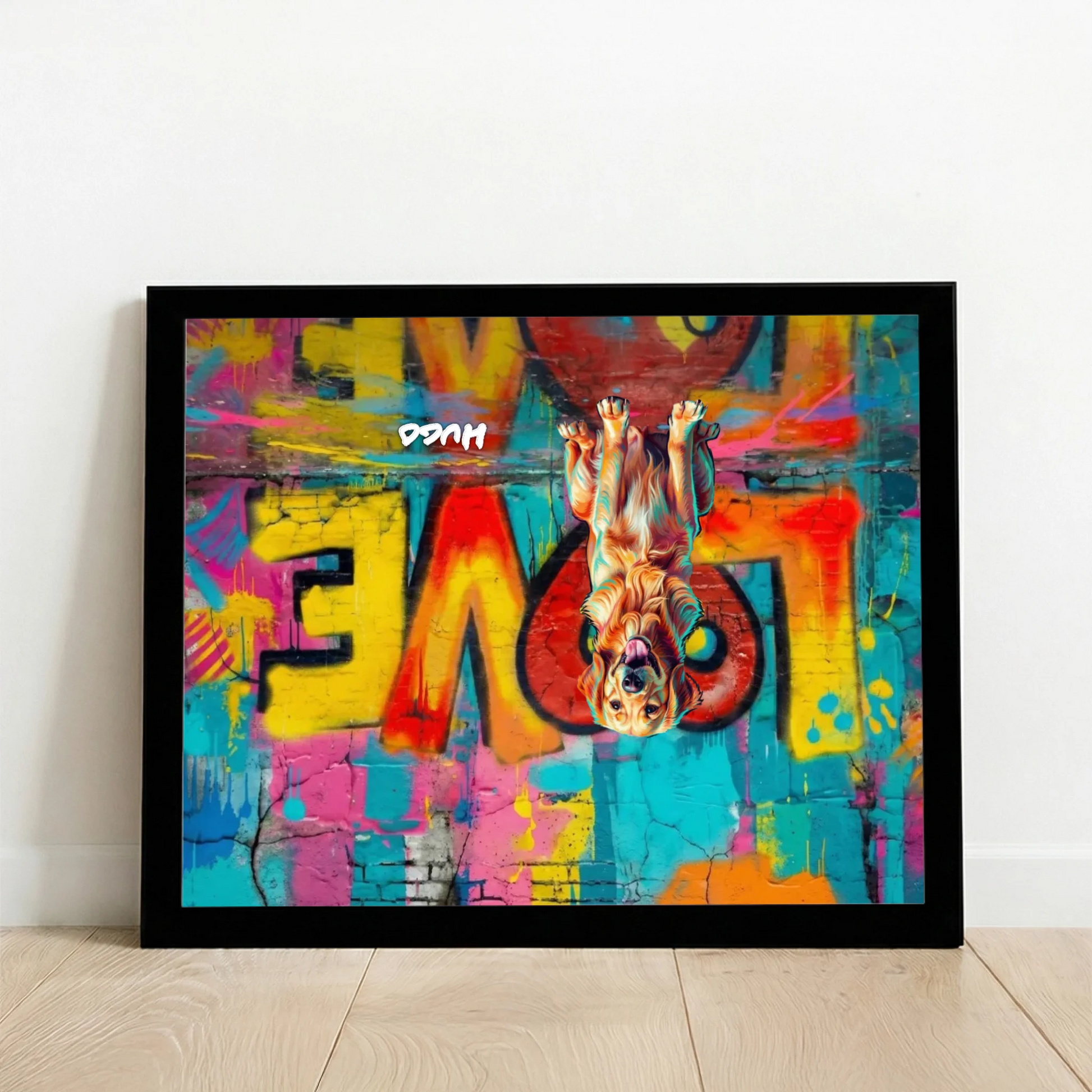 Framed Poster UK horizontal